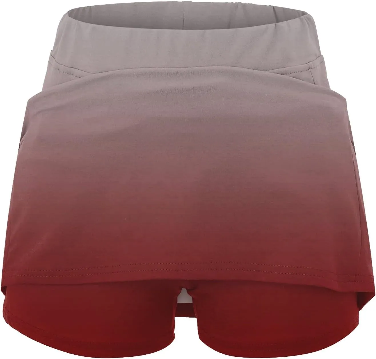 Skorts for Women Plus Size Casual Floral Print Athletic Golf Tennis Short Skirts 2025 Summer Skort with Pockets
