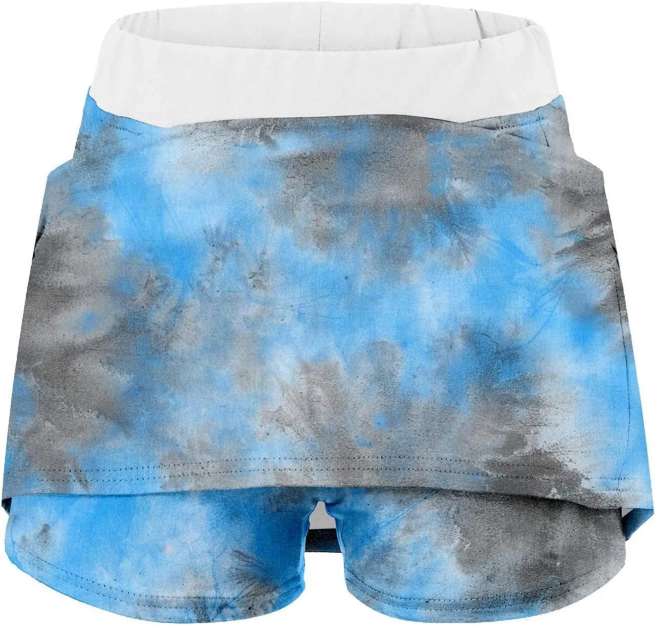 Skorts For Women With Pockets High Waist Tummy Control Women's Yoga Shorts Casual Plus Size Dressy Athletic Underneath