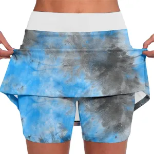 Skorts For Women With Pockets High Waist Tummy Control Women's Yoga Shorts Casual Plus Size Dressy Athletic Underneath