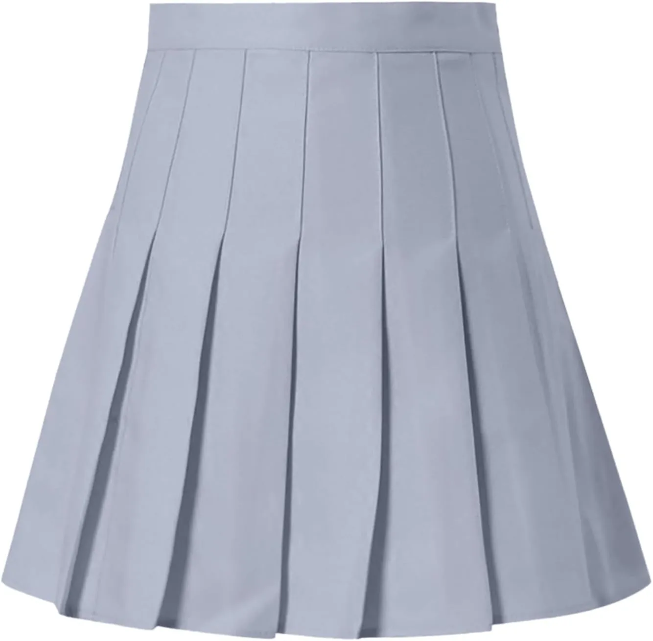 Teen Girls Pleated Skirts Spring Preppy A-Line Skirt with Pockets Trendy Elastic High Waisted Athletic Skorts with Shorts