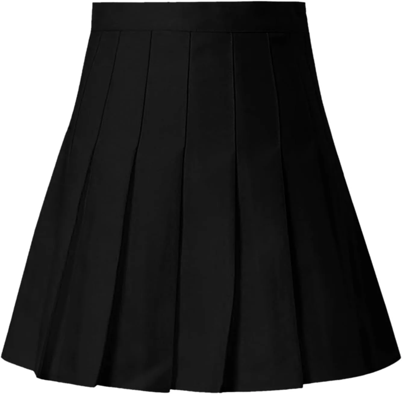 Teen Girls Pleated Skirts Spring Preppy A-Line Skirt with Pockets Trendy Elastic High Waisted Athletic Skorts with Shorts