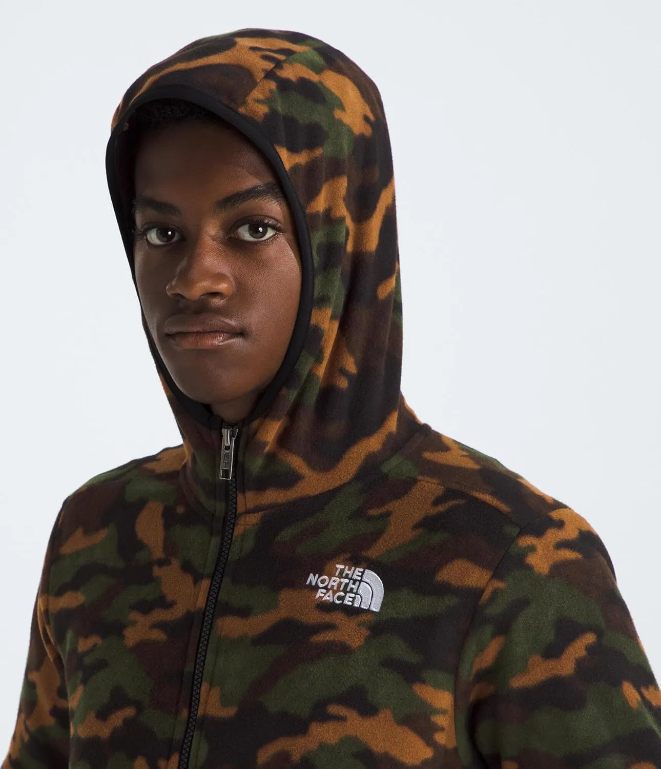 THE NORTH FACE Teen Glacier Lightweight Full Zip Hooded Jacket