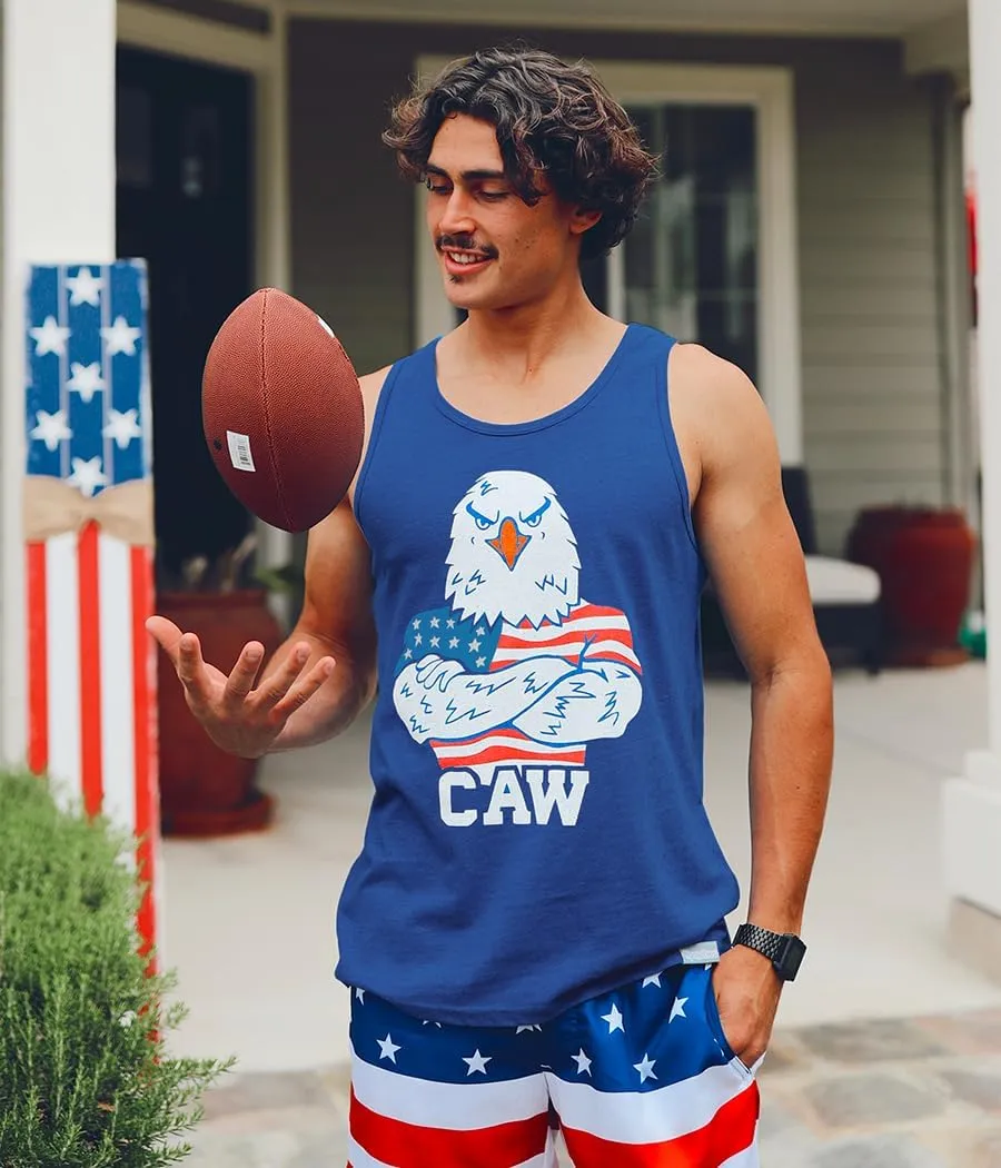 Tipsy Elves 4th of July Tank Tops Mens USA Sleeveless Shirts Retro Patriotic American Flag Tanks for Men