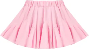 Toddler Baby Girls Skirts Skorts Elastic Little Girls Pleated Skirts Casual Flowy Ruffles Flared for Toddler