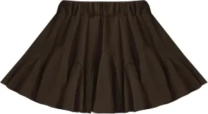 Toddler Baby Girls Skirts Skorts Elastic Little Girls Pleated Skirts Casual Flowy Ruffles Flared for Toddler