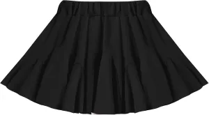 Toddler Baby Girls Skirts Skorts Elastic Little Girls Pleated Skirts Casual Flowy Ruffles Flared for Toddler