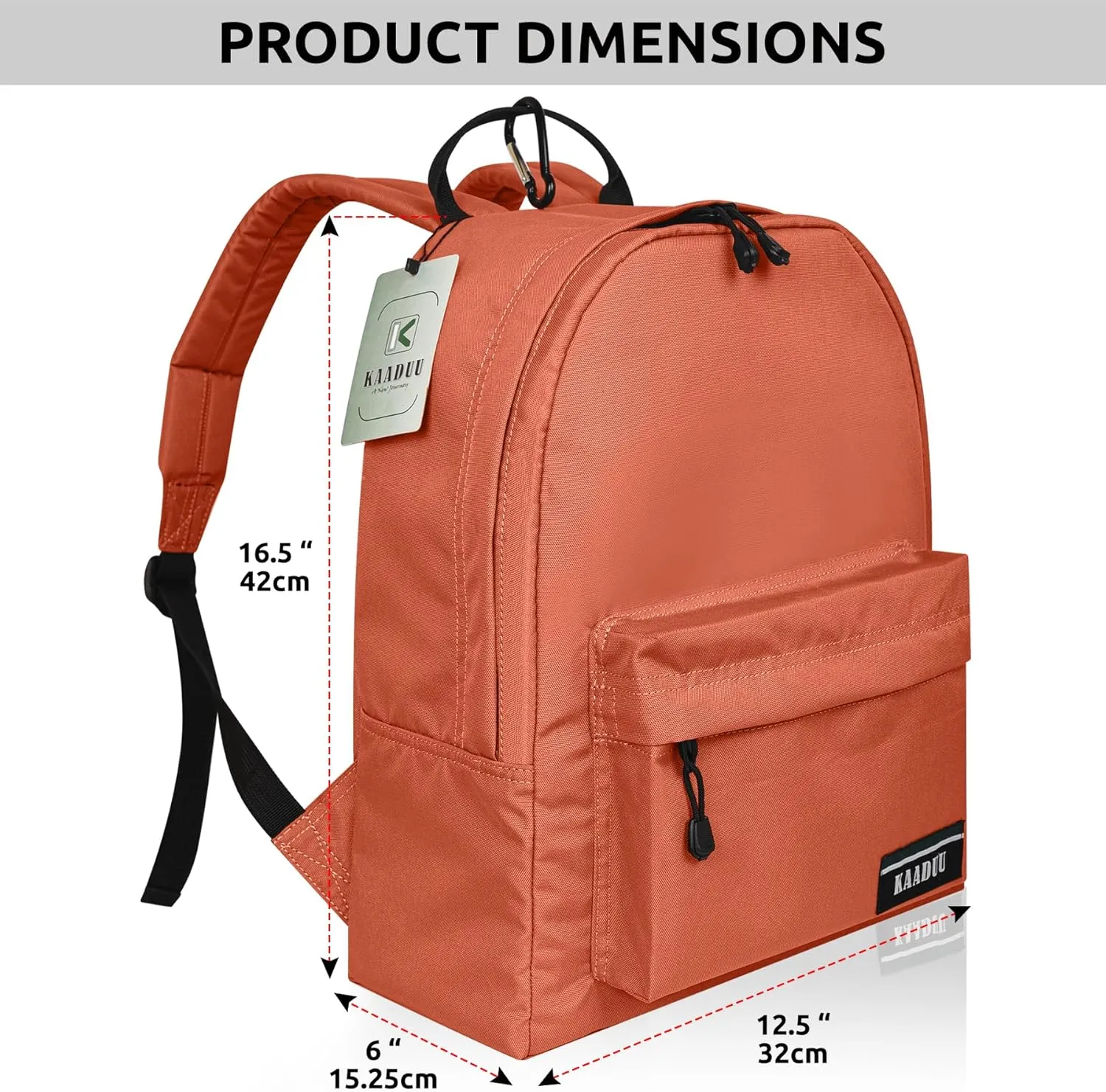 TRAVEL BACKPACK LIGHTWEIGHT CASUAL DAYPACK GYM BACKPACK LAPTOP BACKPACK SPORT BACKPACK RUCKSACK CAMPING BACKPACK 16.5 (Boxter Red)