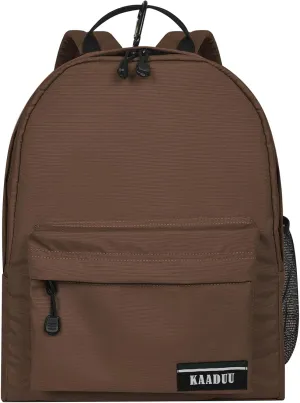 TRAVEL BACKPACK LIGHTWEIGHT CASUAL DAYPACK GYM BACKPACK LAPTOP BACKPACK SPORT BACKPACK RUCKSACK CAMPING BACKPACK 16.5 (Brown)