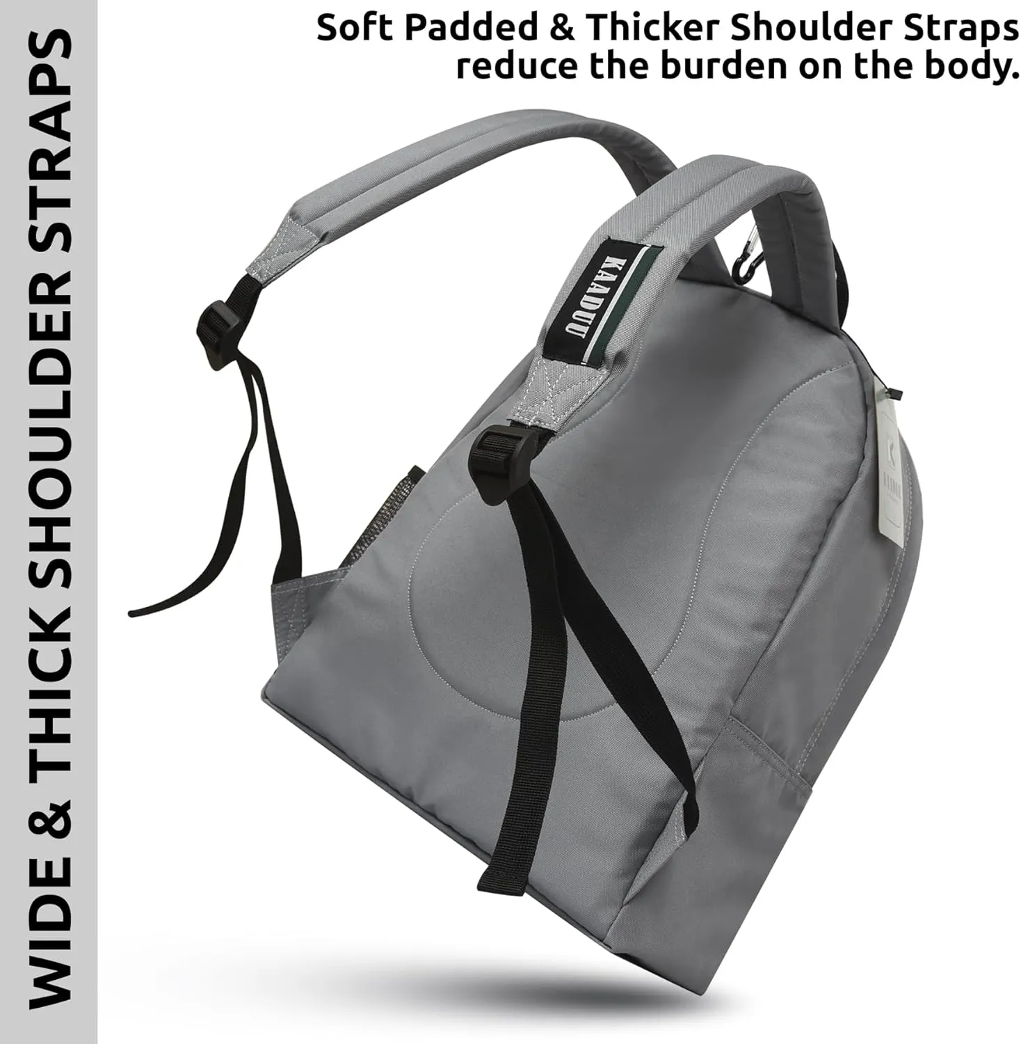 TRAVEL BACKPACK LIGHTWEIGHT CASUAL DAYPACK GYM BACKPACK LAPTOP BACKPACK SPORT BACKPACK RUCKSACK CAMPING BACKPACK 16.5 (Grey)