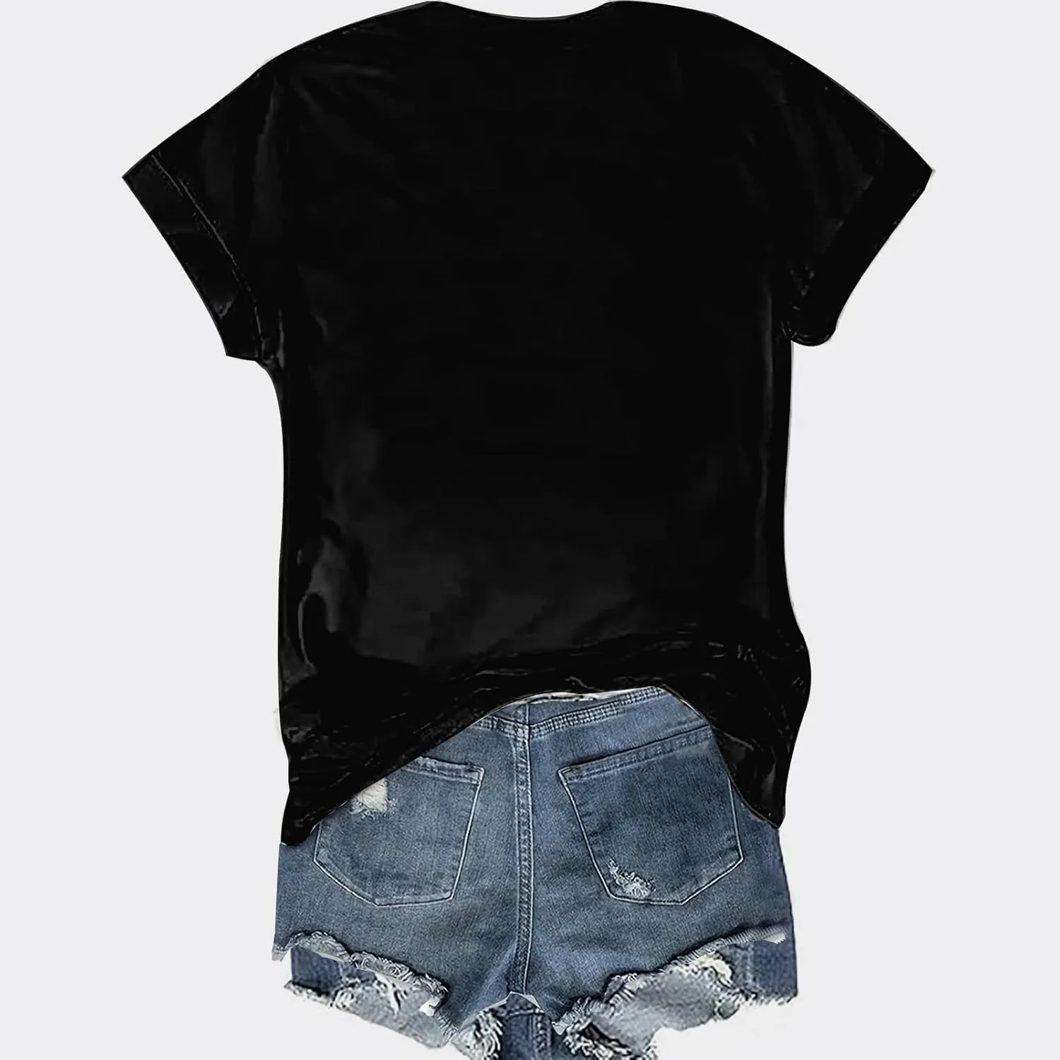 Western Cowboy Graphic Tees for Women Vintage Cow Skull Short Sleeve T Shirt Country Music Cowgirs Tops