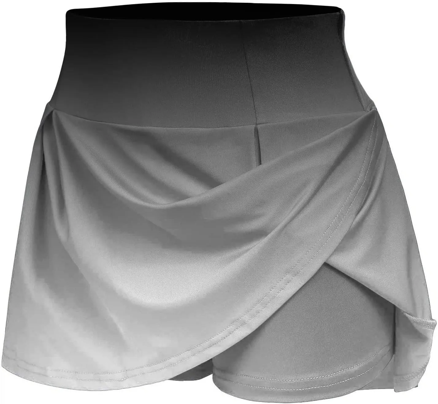 Woman Casual Skorts 2025 Summer Athletic Skirt with Built-in Shorts Yoga Running Skort Ladies Beach Vacation Clothes