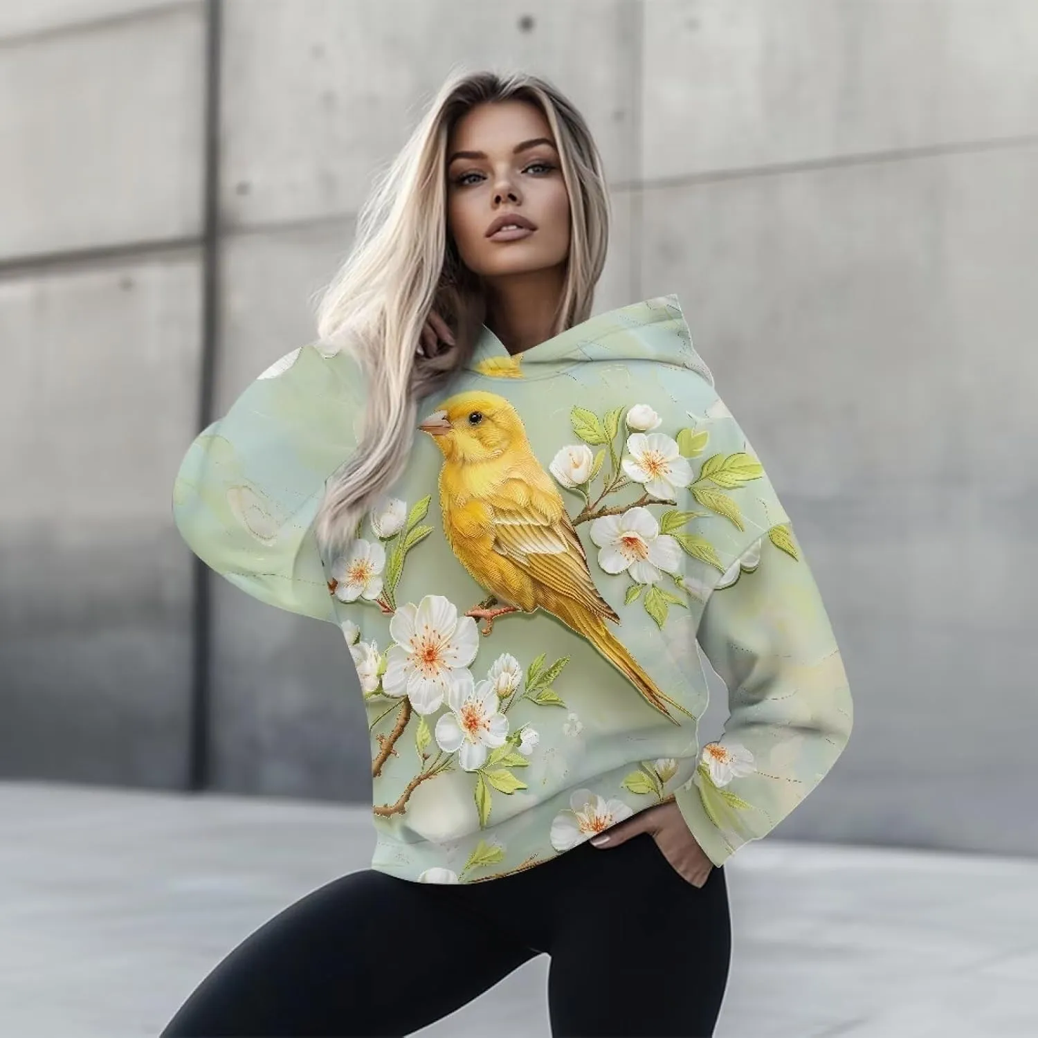 Womens Oversized Sweatshirts Athletic Hoodies Long Sleeve Pullover Hooded Tops