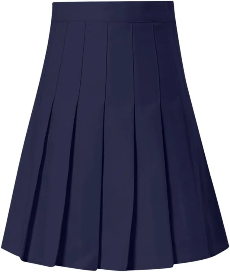 Women's Pleated Skirt Mini Skirt High Waisted Plain A-Line Solid Color Tennis Loose Casual Trendy 2025
