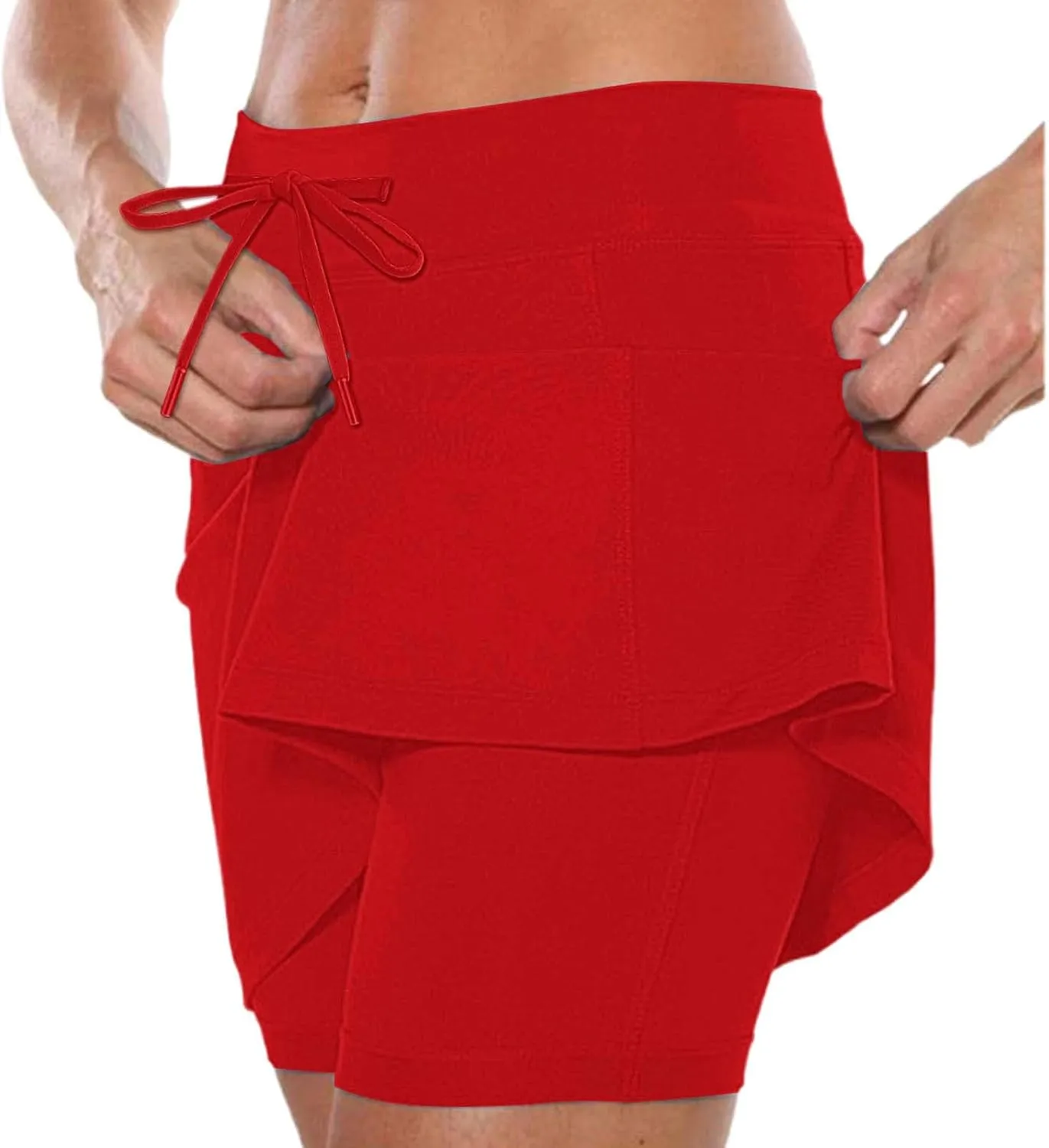 Womens Skorts with Pockets Tummy Control Plus Size Skorts for Women High Waist Athletic Sports Tennis Golf Skirt