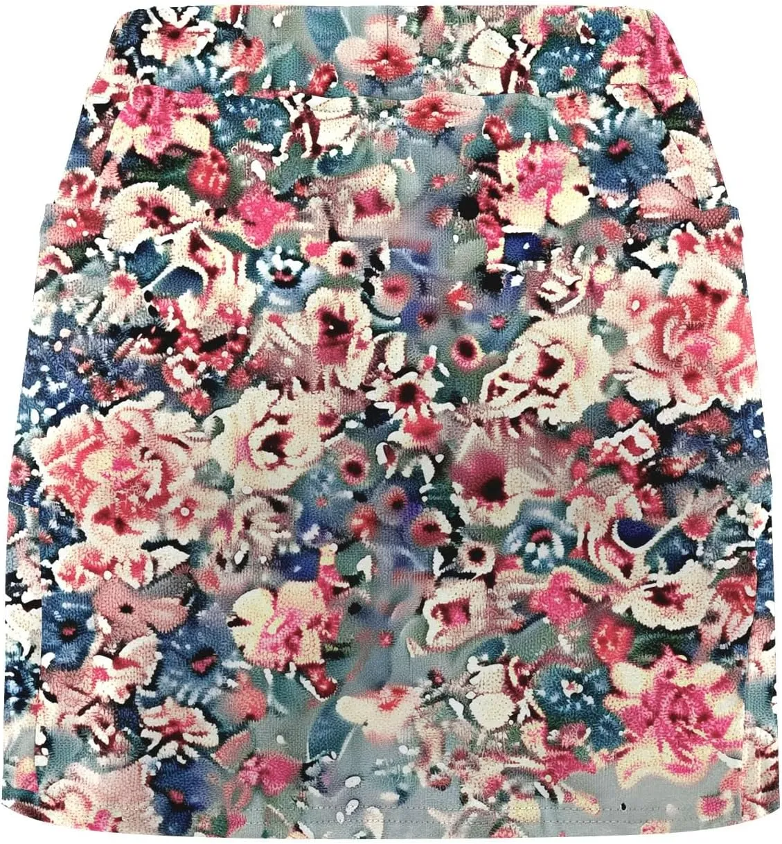 Women's Sports Skorts Floral Print Running Exercise Yoga Mini Skirt Workout Gym Athletic 2 in 1 Tennis Shorts Activewear 2024