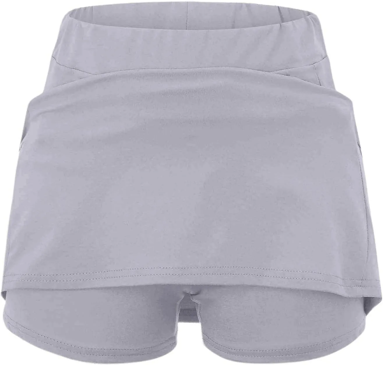 Womens Summer Skorts with Pockets 2024 Tummy Control Plus Size Skorts for Women High Waist Athletic Skirt