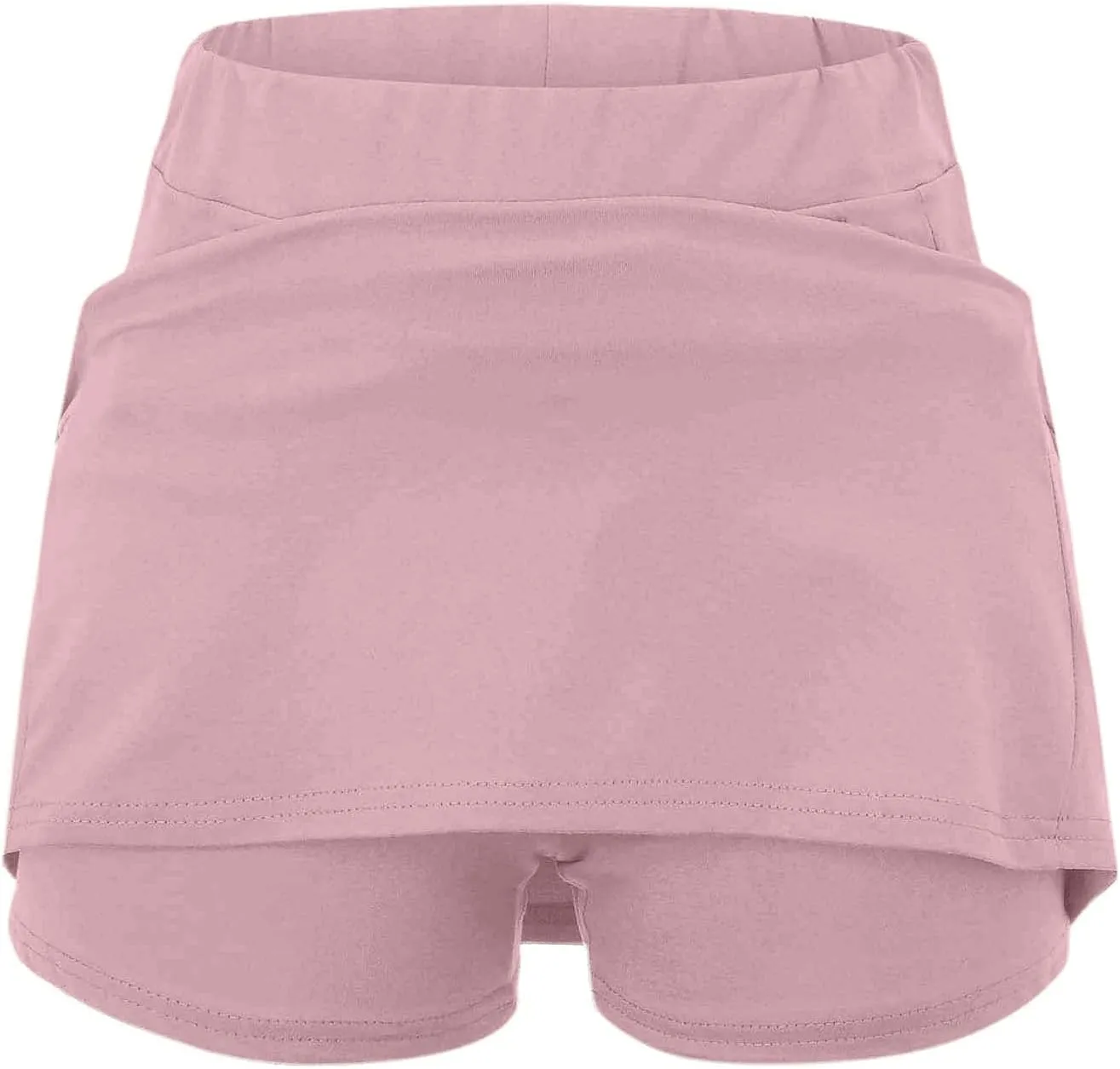 Womens Summer Skorts with Pockets Tummy Control Plus Size Skorts for Women High Waist Athletic Sports Skirt Casual