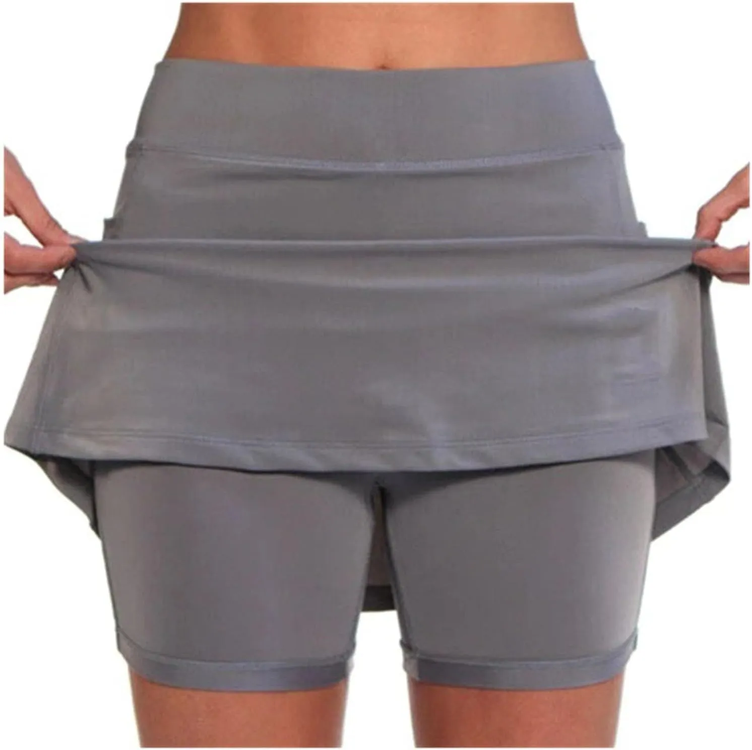 Womens Tennis Skirt with Pockets High Waisted Athletic Skorts Skirts for Golf Running Workout