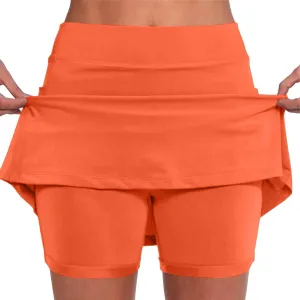 Womens Tennis Skirt with Pockets High Waisted Athletic Skorts Skirts for Golf Running Workout