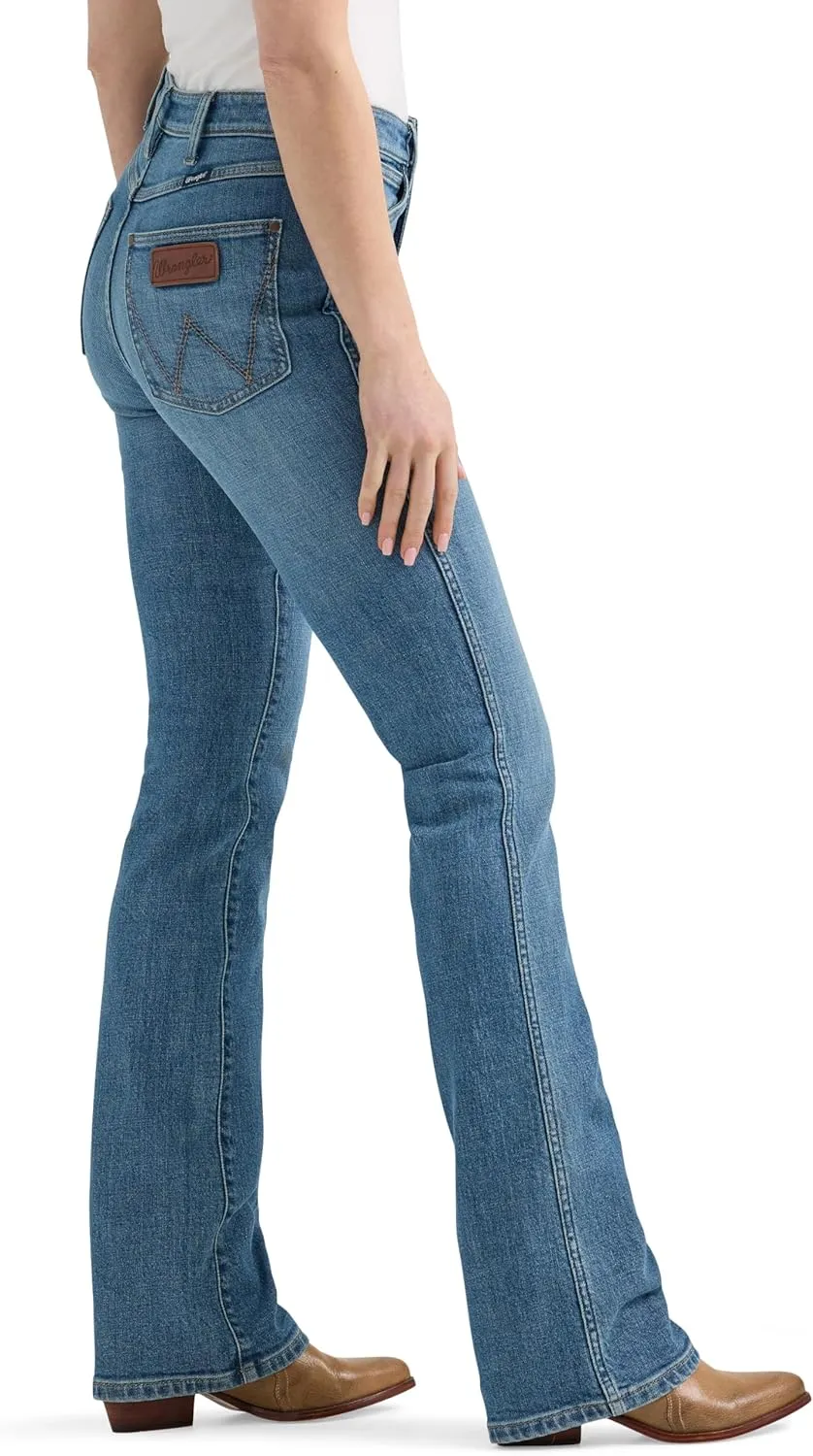 Wrangler Western Women's Retro Bailey High-Rise Bootcut Jean
