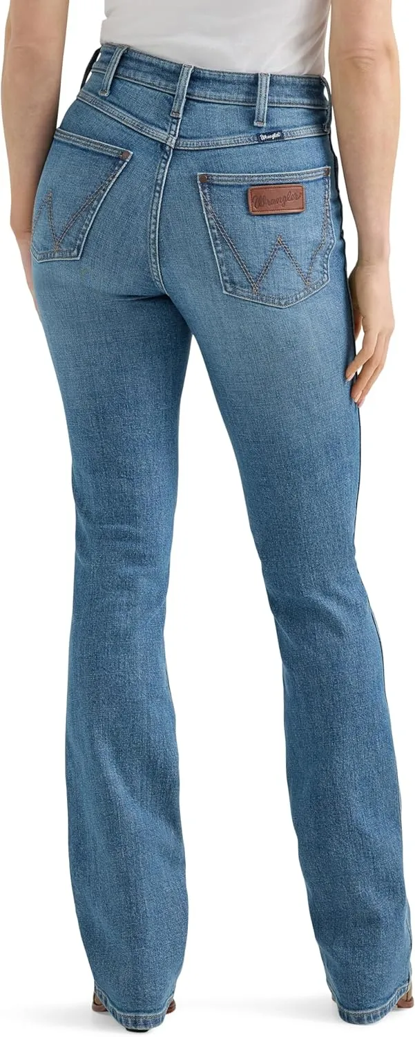 Wrangler Western Women's Retro Bailey High-Rise Bootcut Jean