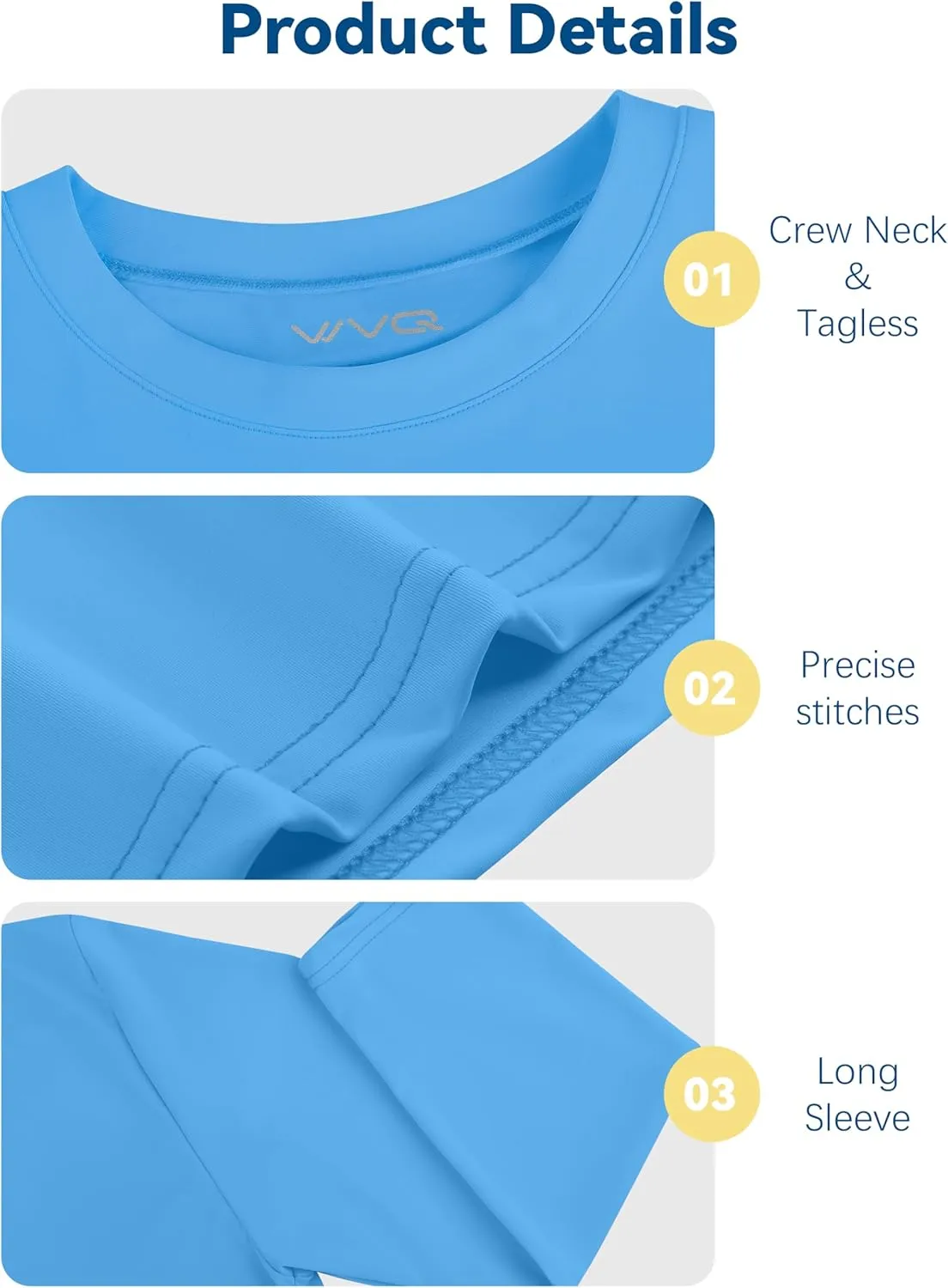 Youth Neon Shirts Dry Fit Long Sleeve Athletic T-Shirts Boys Girls UPF 50  Quick Dry Neon Shirt for Kids 2T to Youth