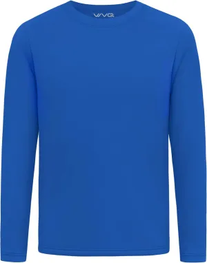 Youth Neon Shirts Dry Fit Long Sleeve Athletic T-Shirts Boys Girls UPF 50  Quick Dry Neon Shirt for Kids 2T to Youth